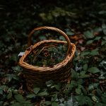 brown woven basket